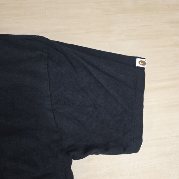 BAPE Shark Zipper A Bathing Ape Shirt Black Size 2XL - Picture 3 of 10